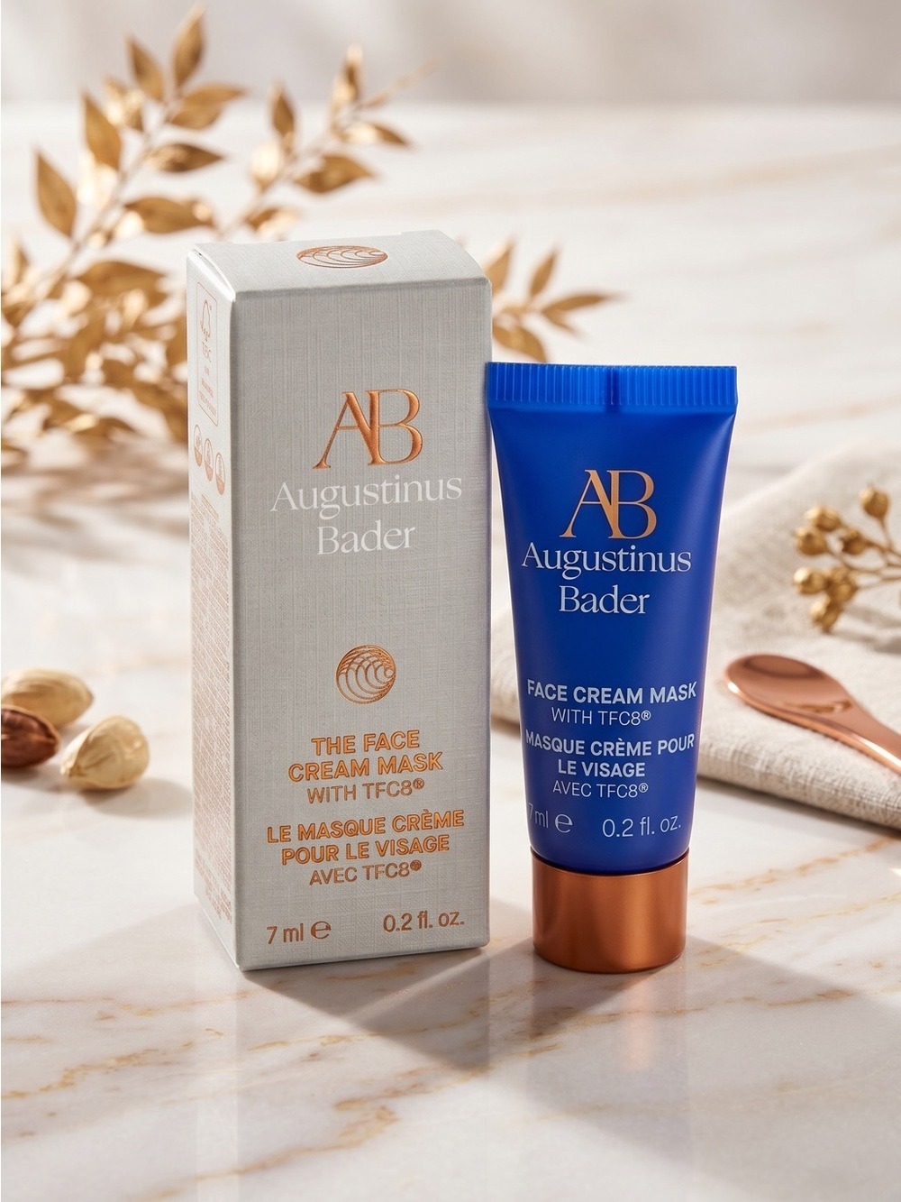 Augustinus Bader The Face Cream Mask TFC8 Travel Size 7ml New